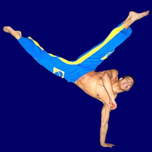 Capoeira-Akrobaten