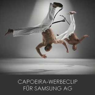 Capoeira-Werbeclip f�r die Samsung AG