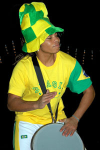 Timbao-Tänzer von Copacabana Sambashow